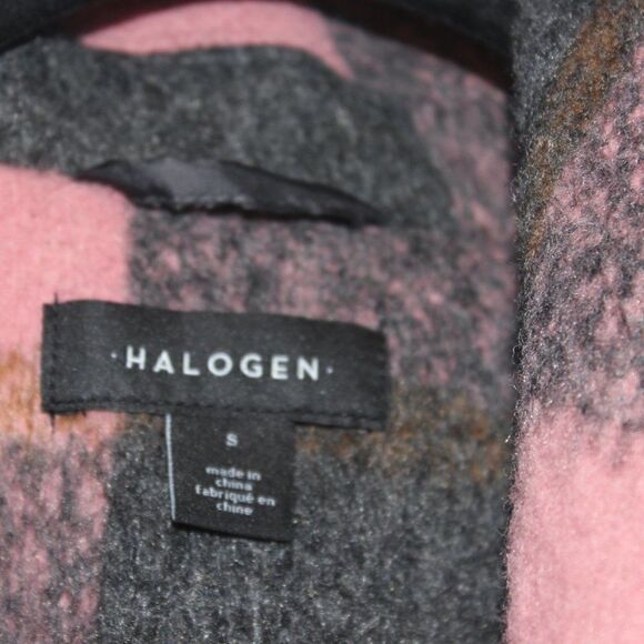 NWOT Halogen Multi Oversized Breasted Pea Coats Women's Size S - Picture 6 of 10